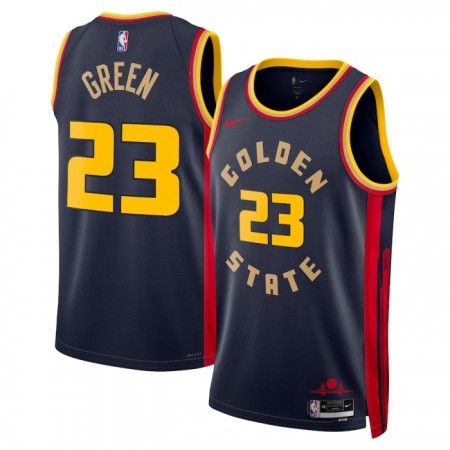 Camiseta Hombre Golden State Warriors Draymond Green 2024-25 Nike City Edition Navy Swingman Camiseta Hombre Golden State Warriors Draymond Green 2024-25 Nike City Edition Navy Swingman